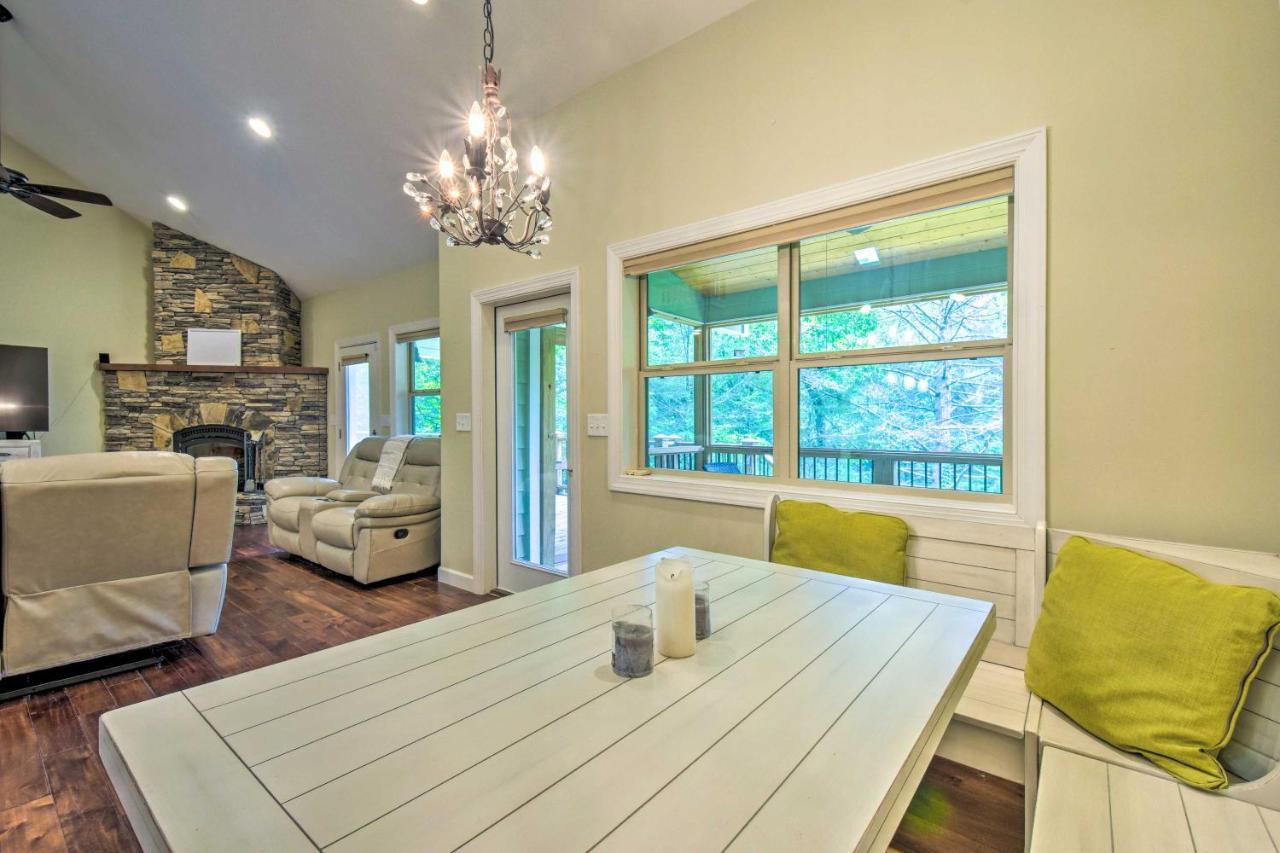 Cozy Riverside Dahlonega Home With Kayaks And Fire Pit Екстер'єр фото